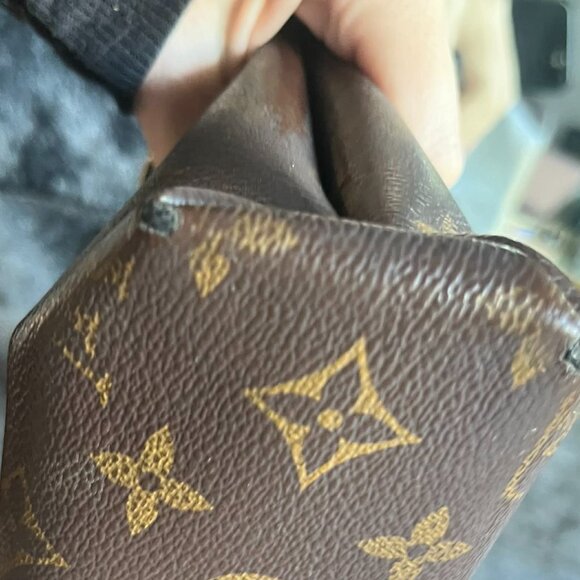 Louis Vuitton Pallas Chain Shoulder Bag Monogram Canvas and Calfskin - Black - Picture 12 of 12